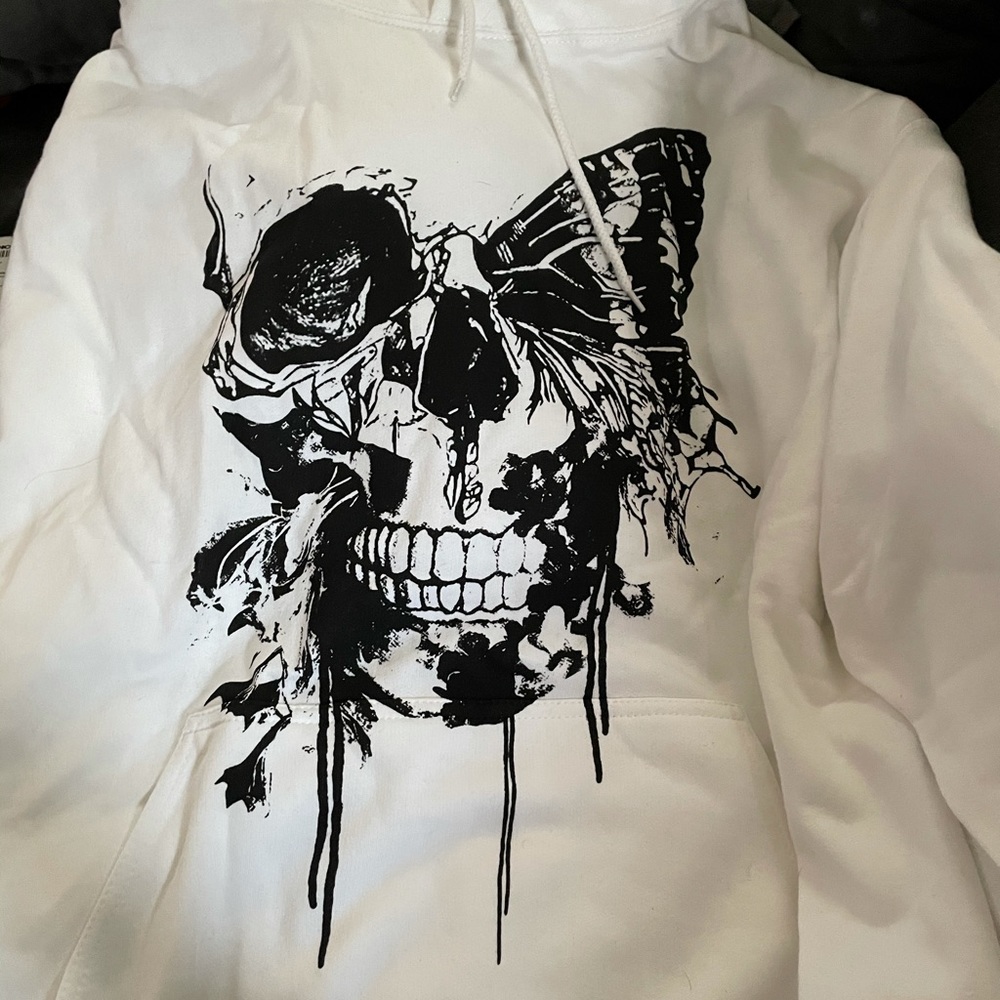 Never worn, too small, hoodie.